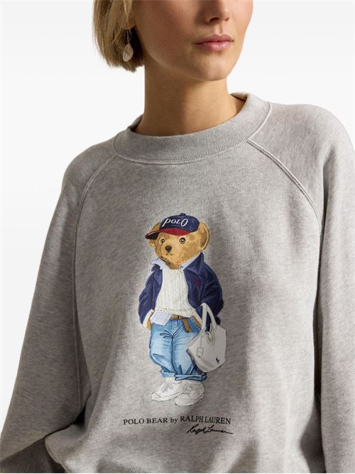 Felpa donna girocollo Polo Bear POLO RALPH LAUREN | 211A96185001